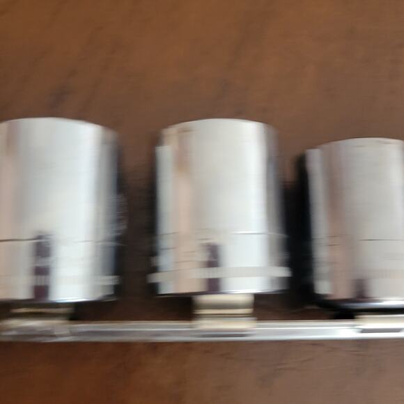 Vintage Craftsman USA Made 1/2" 10point metric socket set (15mm-27mm) - Picture 5 of 8